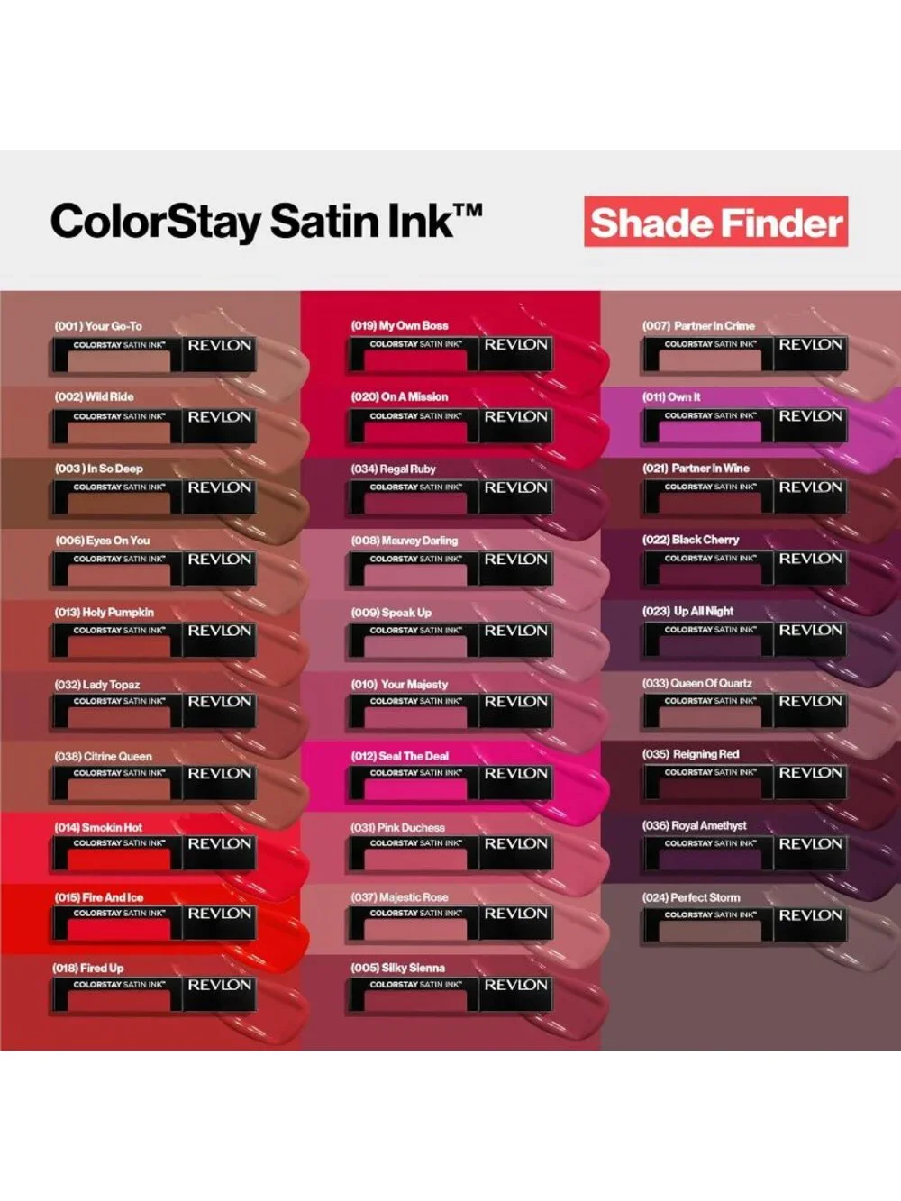 Revlon 020 On a Mission Colorstay Satin Ink Longwear Hydrating Liquid Lipstick
